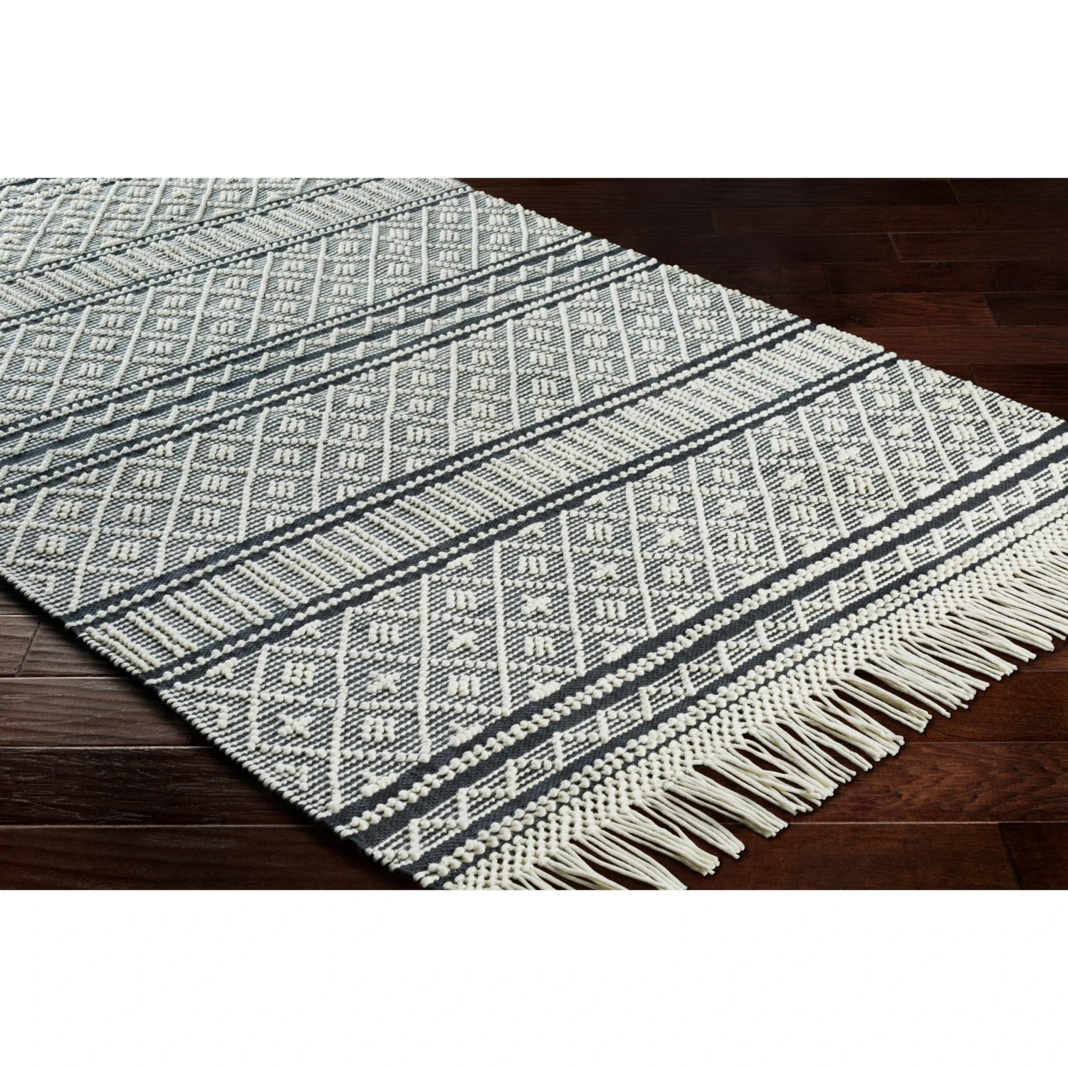 Artistic Weavers Adamsen Handmade Modern Wool Area Rug 10 Artistic Weavers Adamsen Handmade Modern Wool Area Rug - Image 10