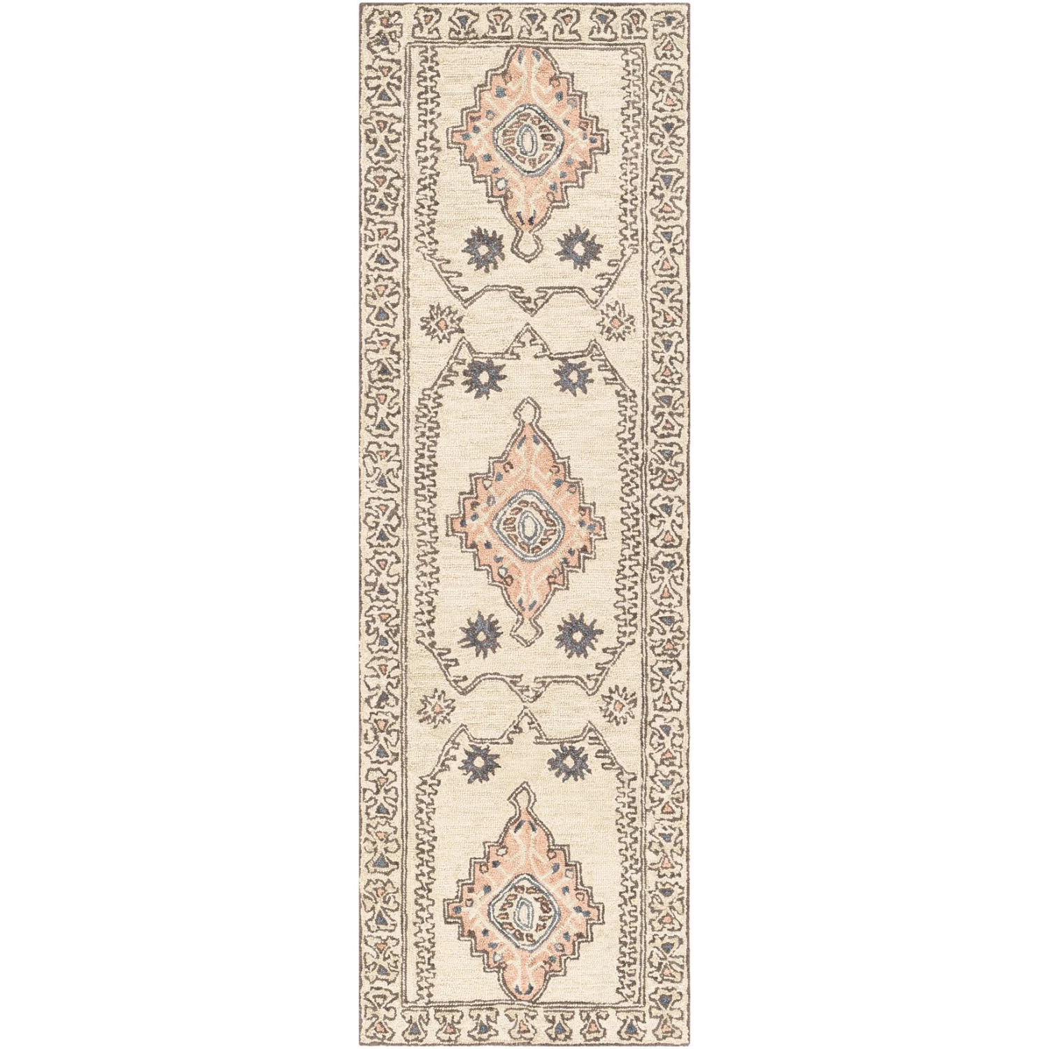 Artistic Weavers Aditya Handmade Medallion Wool Area Rug 3 Artistic Weavers Aditya Handmade Medallion Wool Area Rug - Image 3