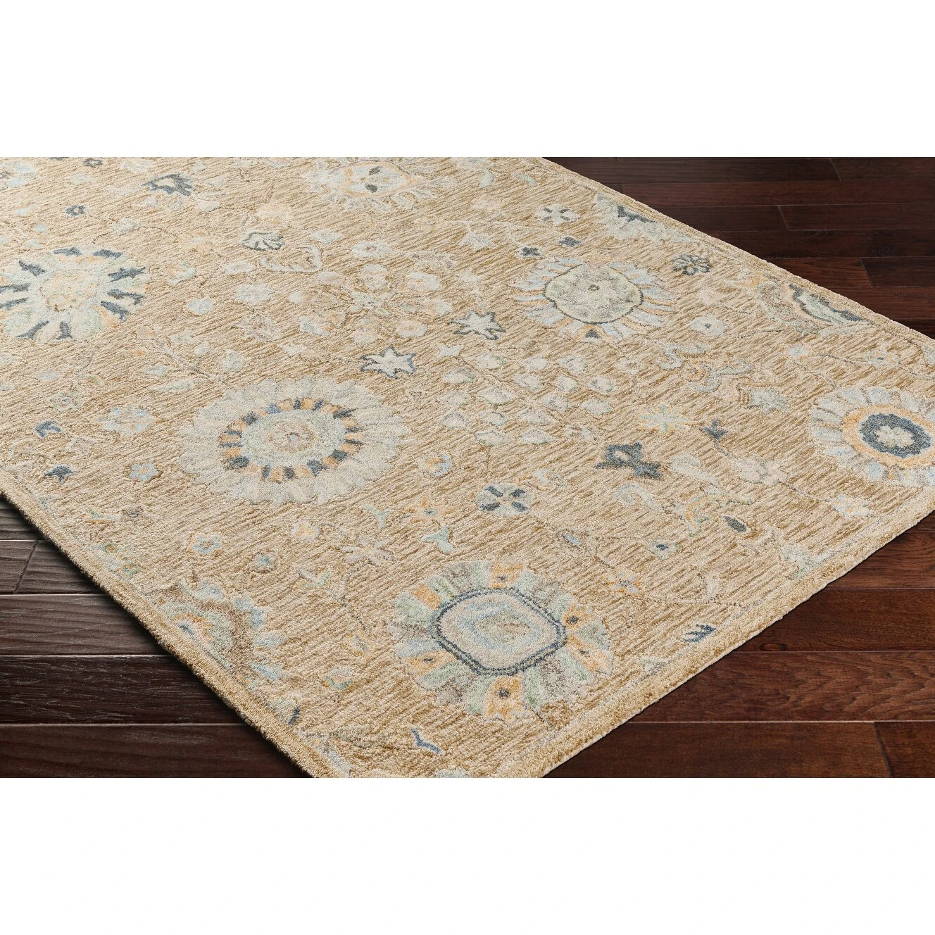 Artistic Weavers Afiza Handmade Vintage Floral Wool Area Rug 5 Artistic Weavers Afiza Handmade Vintage Floral Wool Area Rug - Image 5
