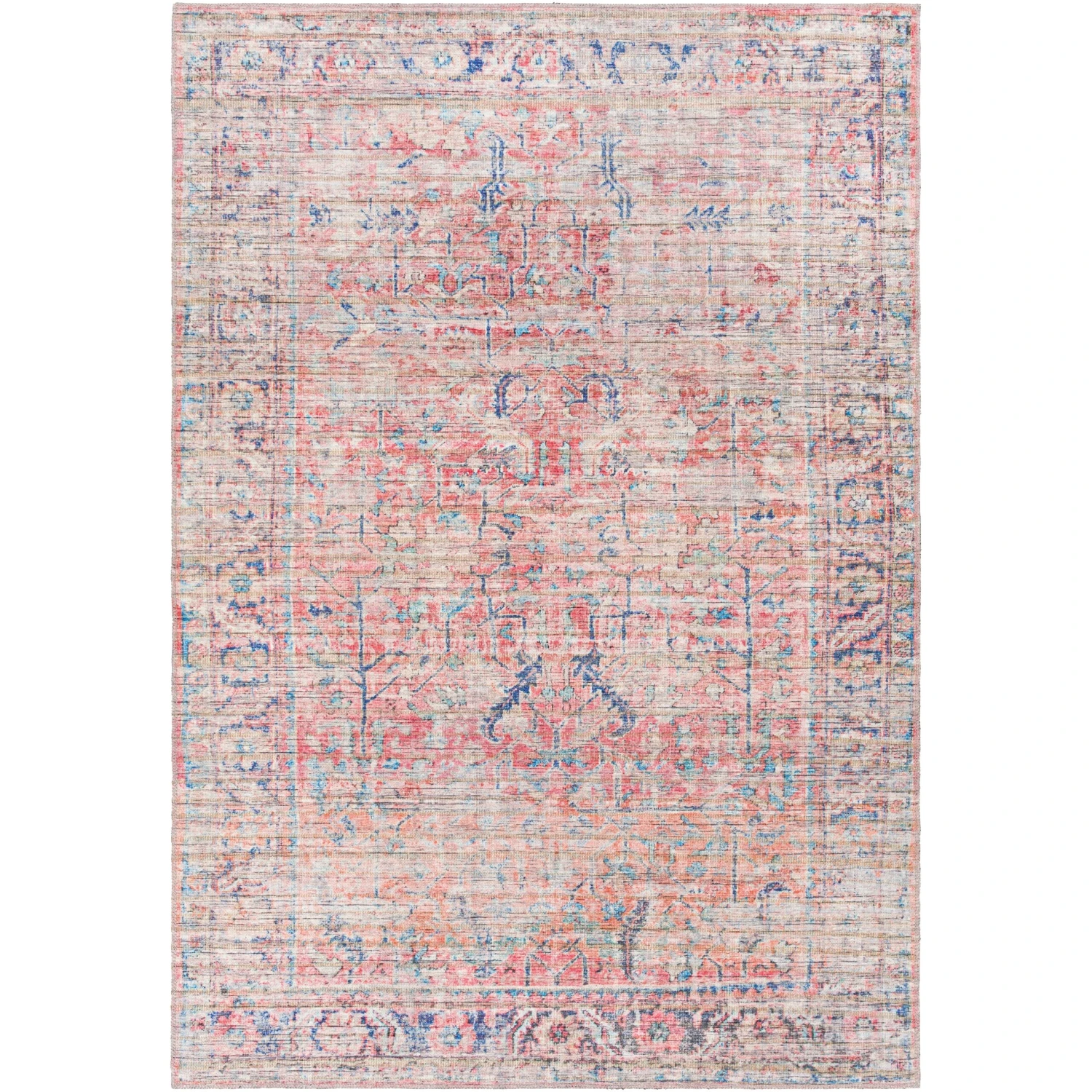 Artistic Weavers Afsoun Vintage Printed Machine Washable Area Rug 3 Artistic Weavers Afsoun Vintage Printed Machine Washable Area Rug - Image 3