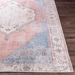 Artistic Weavers Alger Persian Medallion Printed Machine Washable Area Rug -Artistic Weavers Alger Persian Medallion Printed Area Rug 3