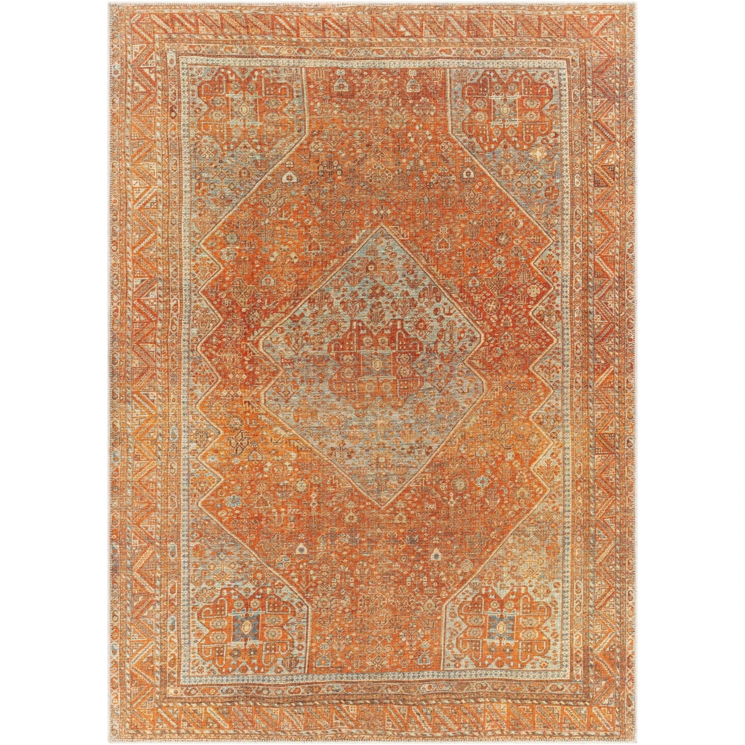 Artistic Weavers Arani Traditional Medallion Washable Area Rug 3 Artistic Weavers Arani Traditional Medallion Washable Area Rug - Image 3