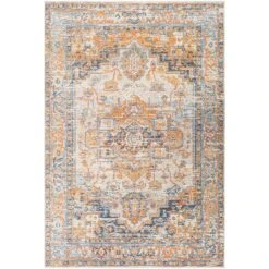 Artistic Weavers Arasteh Indoor/ Outdoor Distressed Medallion Area Rug -Artistic Weavers Arasteh Indoor Outdoor Distressed Medallion Area Rug 3