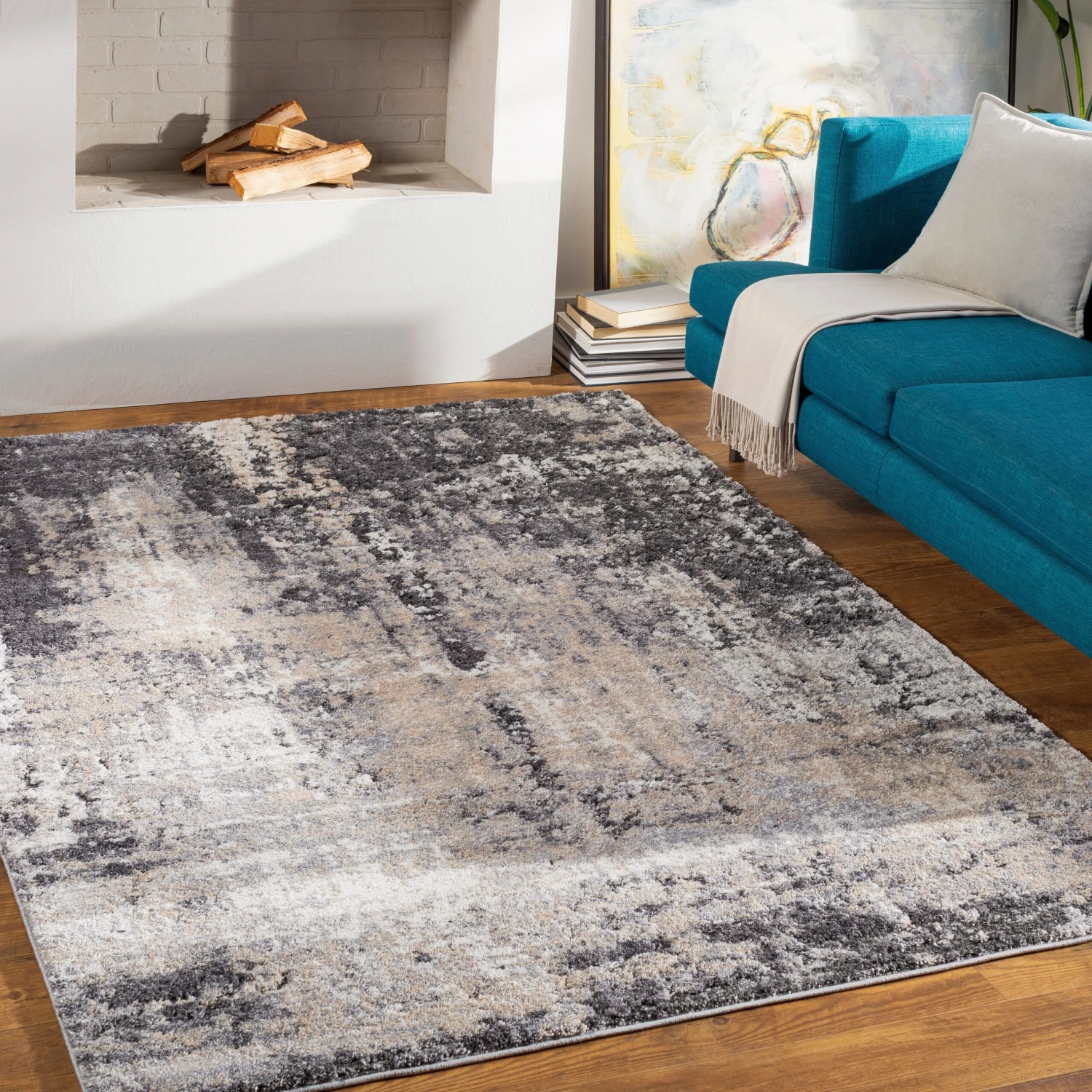 Artistic Weavers Areni Modern Abstract Plush Area Rug 2 Artistic Weavers Areni Modern Abstract Plush Area Rug - Image 2
