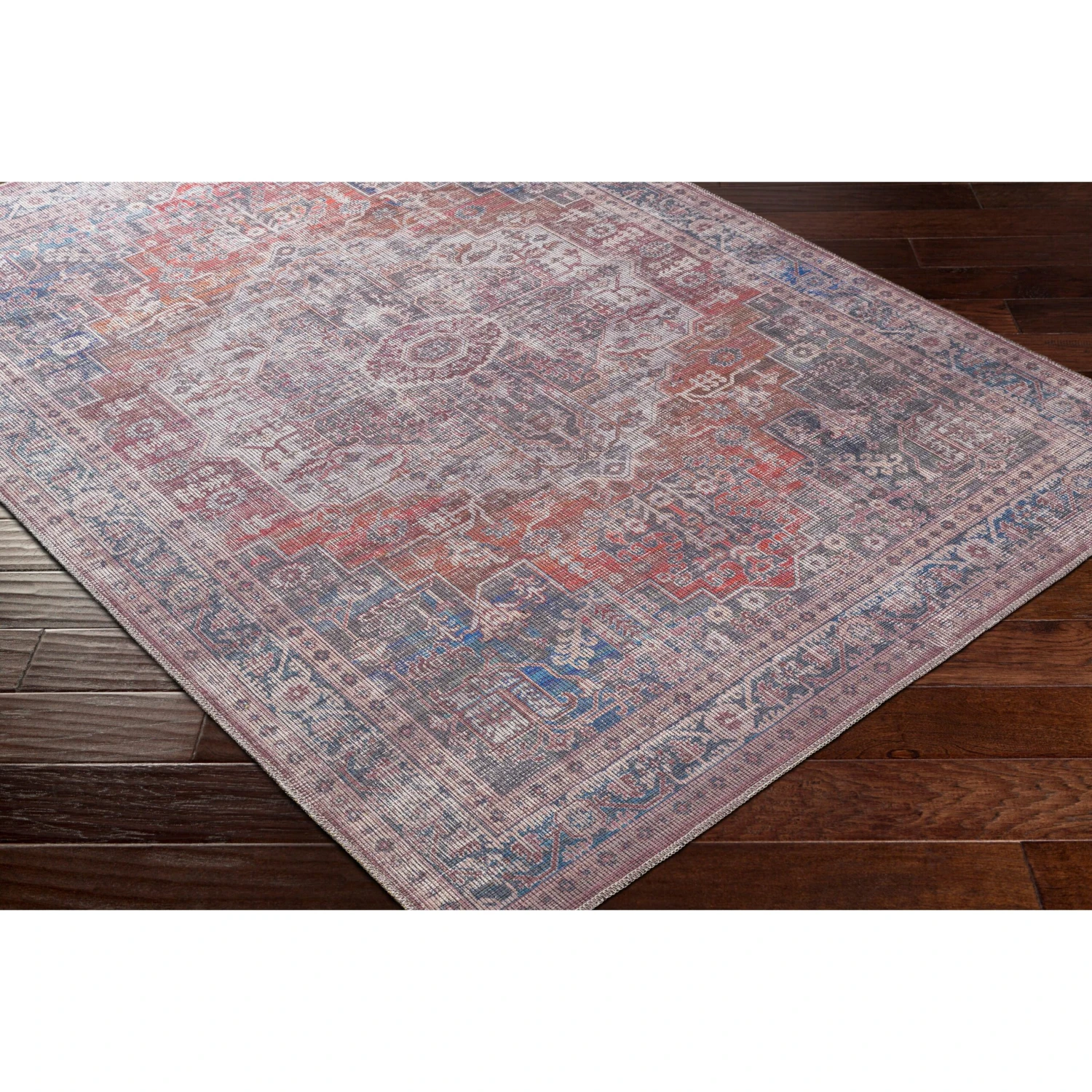Artistic Weavers Arguss Vintage Medallion Printed Machine Washable Area Rug 8 Artistic Weavers Arguss Vintage Medallion Printed Machine Washable Area Rug - Image 8