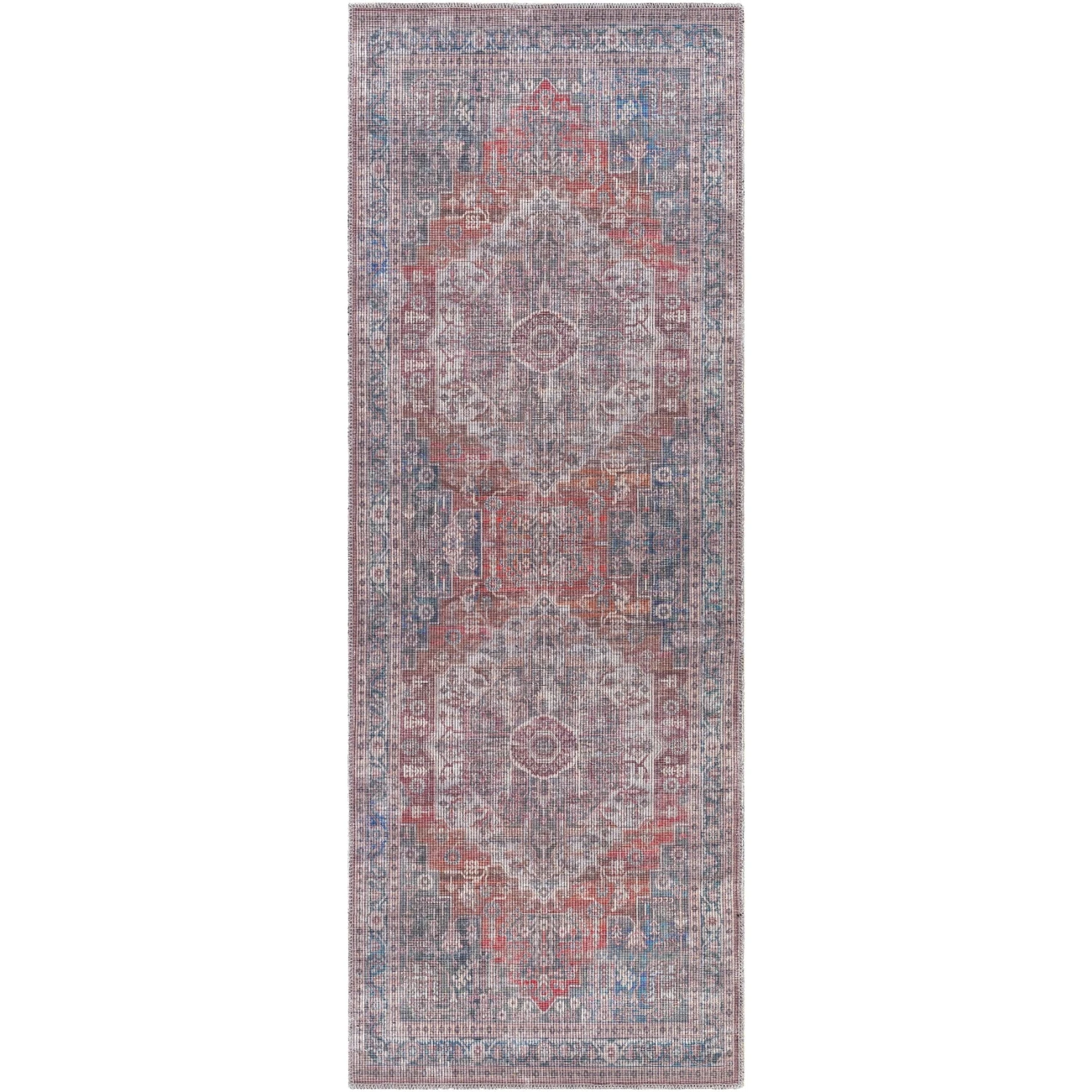 Artistic Weavers Arguss Vintage Medallion Printed Machine Washable Area Rug 1 Artistic Weavers Arguss Vintage Medallion Printed Machine Washable Area Rug