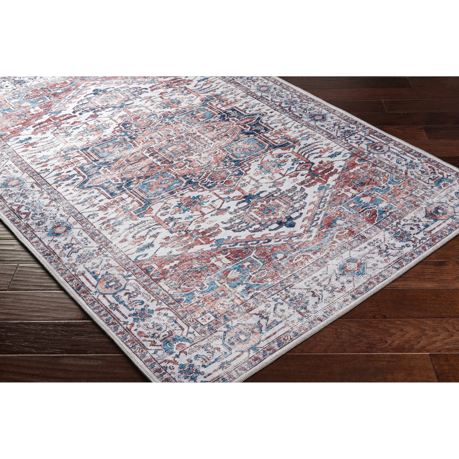 Artistic Weavers Ariane Vintage Persian Printed Washable Area Rug 8 Artistic Weavers Ariane Vintage Persian Printed Washable Area Rug - Image 8