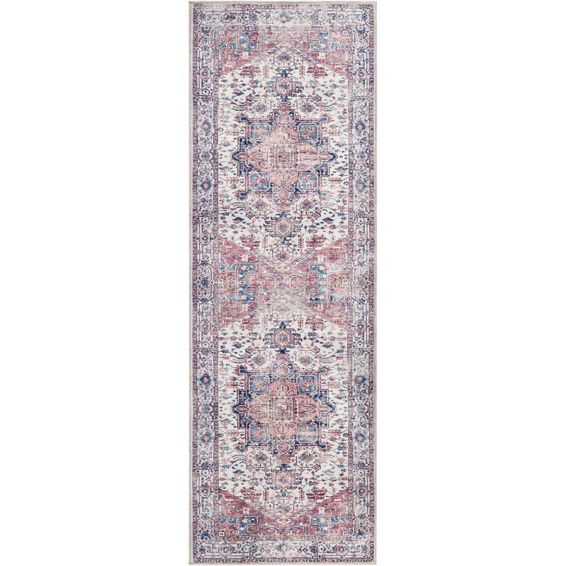 Artistic Weavers Ariane Vintage Persian Printed Washable Area Rug 1 Artistic Weavers Ariane Vintage Persian Printed Washable Area Rug