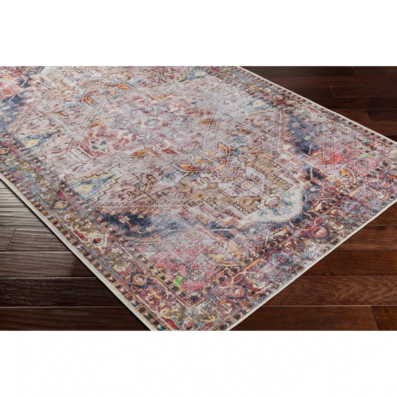 Artistic Weavers Arie Traditional Medallion Machine Washable Area Rug 8 Artistic Weavers Arie Traditional Medallion Machine Washable Area Rug - Image 8