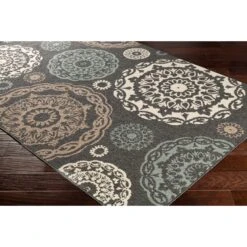 Artistic Weavers Arrigo Transitional Indoor/ Outdoor Area Rug - 7'3" Round - 7'3" Round -Artistic Weavers Arrigo Transitional Indoor Outdoor Area Rug 727322 Round 3