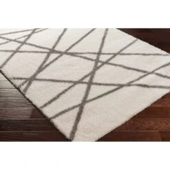 Artistic Weavers Cloudy Graphic Stripes Plush Area Rug