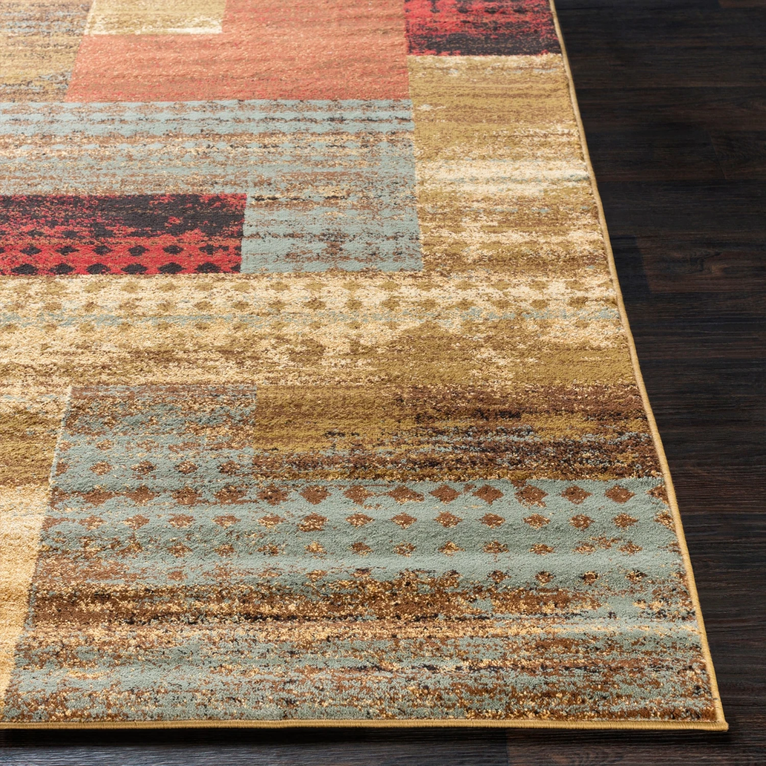Artistic Weavers Colma Color Block Multicolor Area Rug 4 Artistic Weavers Colma Color Block Multicolor Area Rug - Image 4