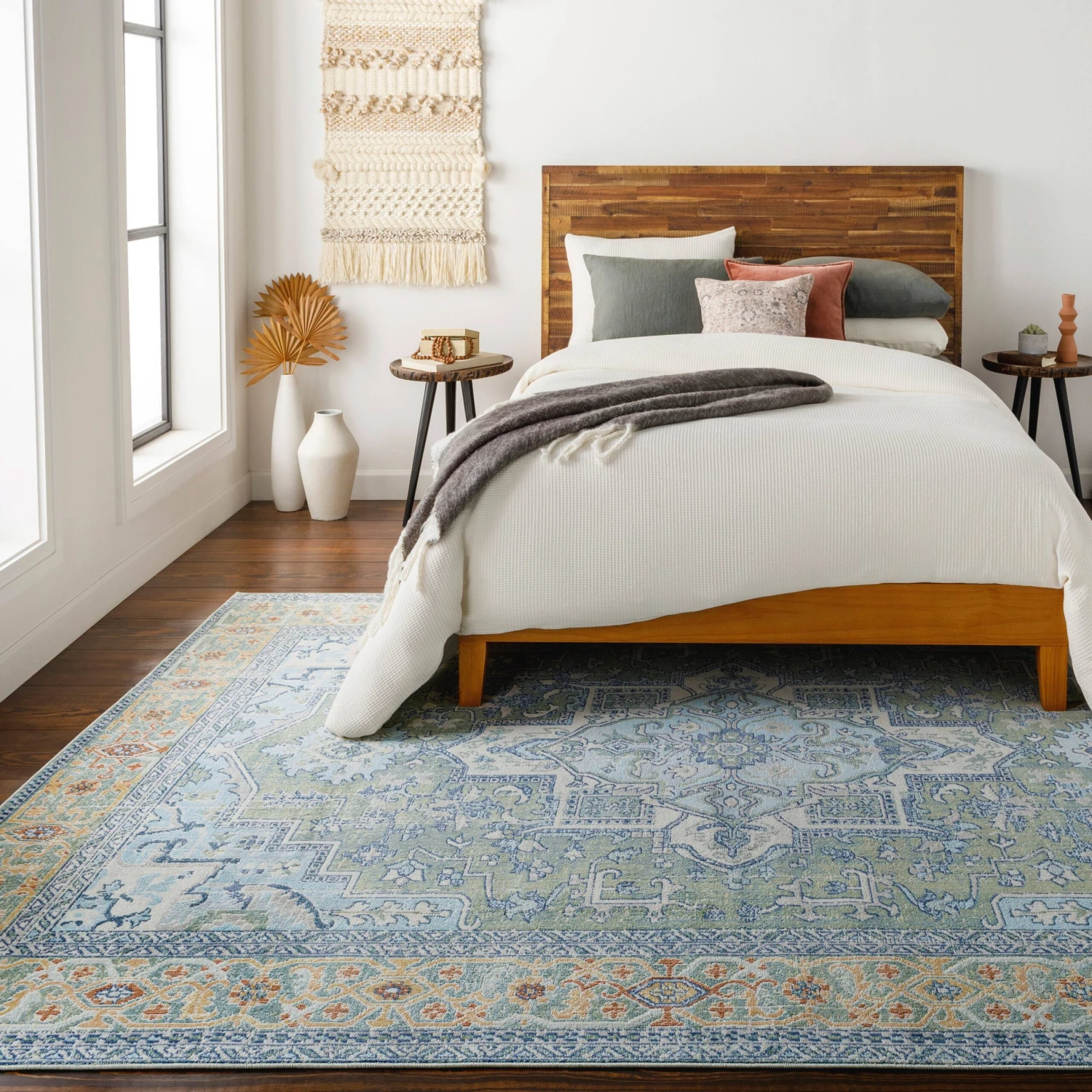 Artistic Weavers Dellie Indoor/ Outdoor Traditional Medallion Area Rug 11 Artistic Weavers Dellie Indoor/ Outdoor Traditional Medallion Area Rug - Image 11