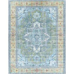 Artistic Weavers Dellie Indoor/ Outdoor Traditional Medallion Area Rug