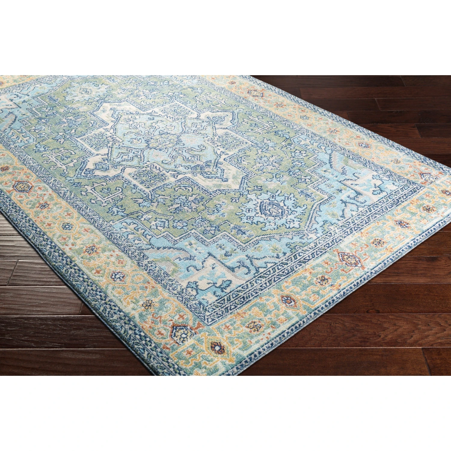 Artistic Weavers Dellie Indoor/ Outdoor Traditional Medallion Area Rug 8 Artistic Weavers Dellie Indoor/ Outdoor Traditional Medallion Area Rug - Image 8