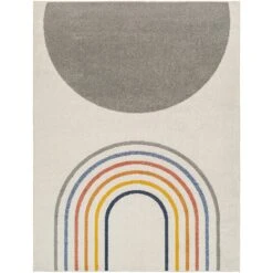 Artistic Weavers Delphi Modern Rainbow Area Rug -Artistic Weavers Artistic Weavers Delphi Modern Rainbow Area Rug 2