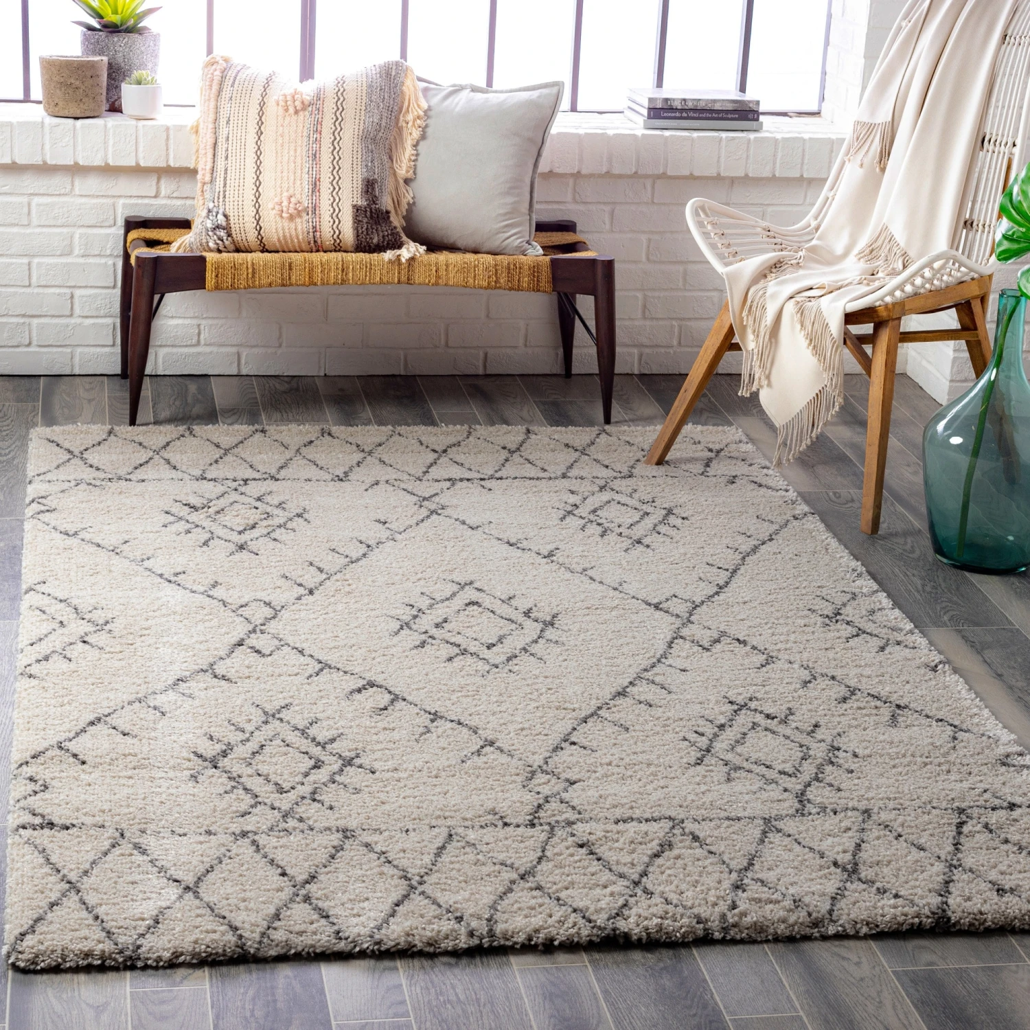 Artistic Weavers Douglaston Moroccan Shag Area Rug 2 Artistic Weavers Douglaston Moroccan Shag Area Rug - Image 2