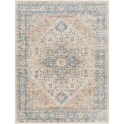Artistic Weavers Lillian Machine Washable Distressed Classic Area Rug 16 Artistic Weavers Lillian Machine Washable Distressed Classic Area Rug -Artistic Weavers Artistic Weavers Lillian Machine Washable Distressed Classic Area Rug 3