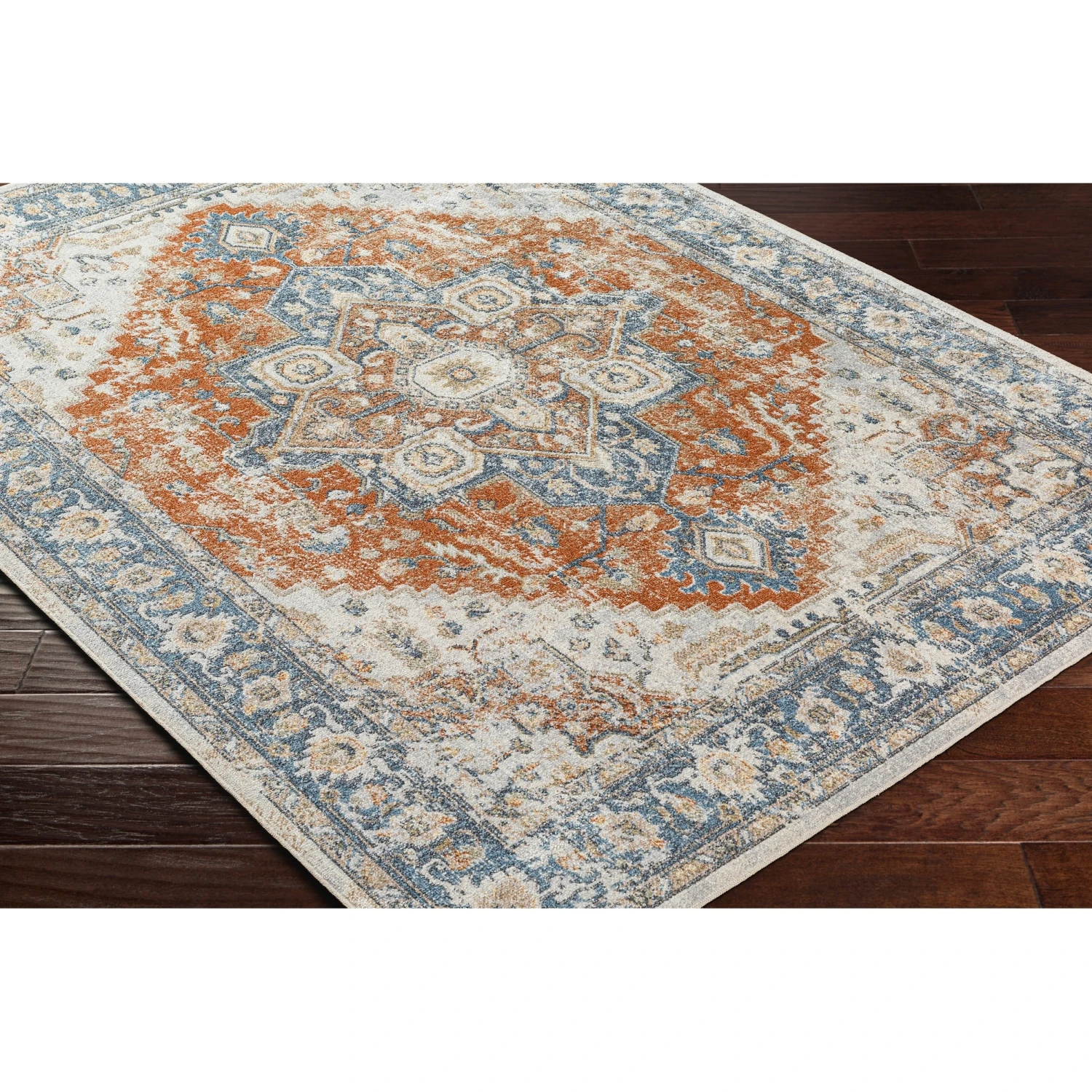 Artistic Weavers Lillian Machine Washable Distressed Classic Area Rug 7 Artistic Weavers Lillian Machine Washable Distressed Classic Area Rug - Image 7