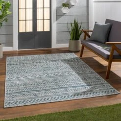 Artistic Weavers Powlett Vintage Southwestern Indoor/ Outdoor Area Rug -Artistic Weavers Artistic Weavers Powlett Vintage Southwestern Indoor Outdoor Area Rug 7