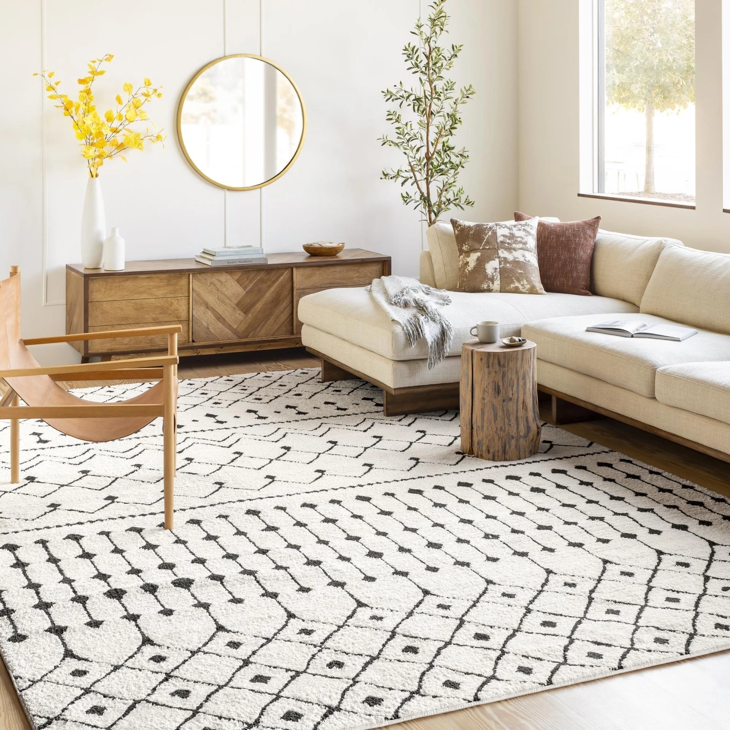 Artistic Weavers Salcedo Bohemian Textural Plush Area Rug 4 Artistic Weavers Salcedo Bohemian Textural Plush Area Rug - Image 4