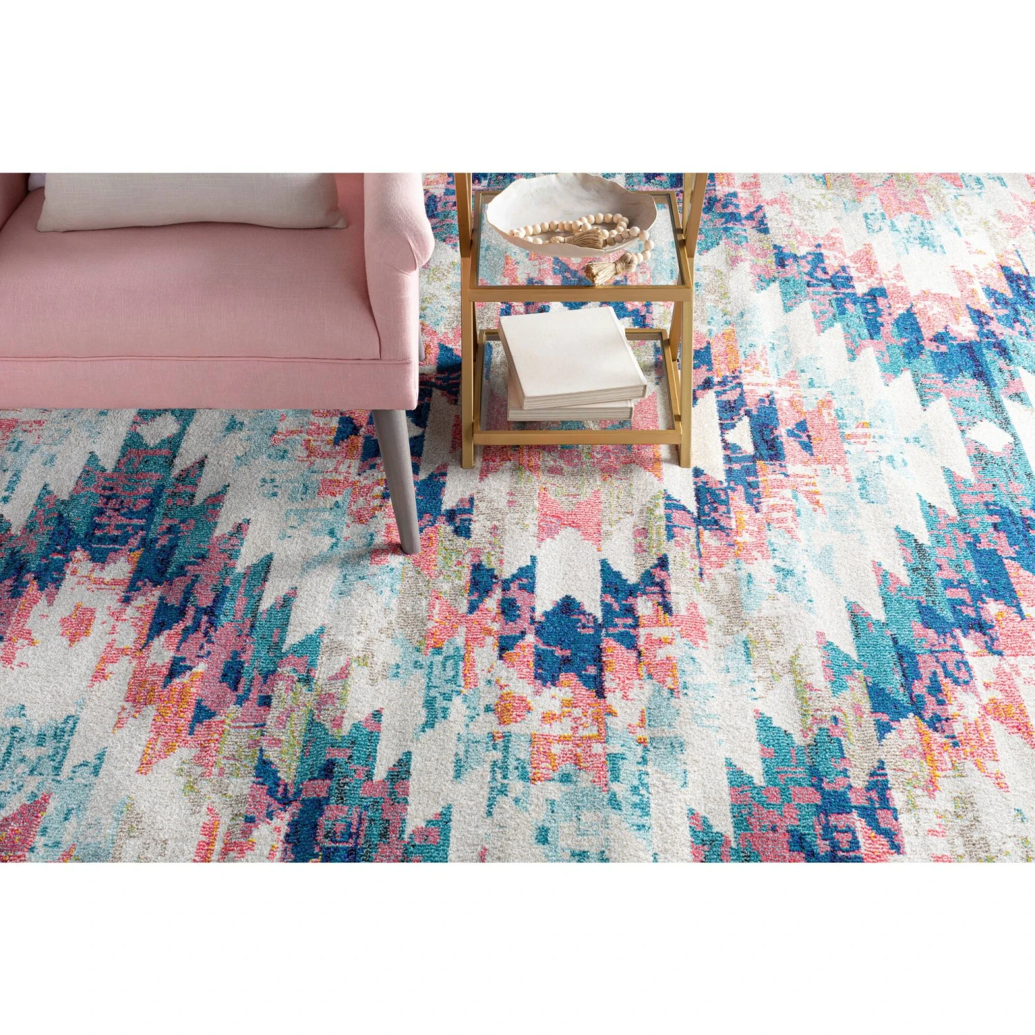 Artistic Weavers Trocadero Boho Modern Geometric Area Rug 3 Artistic Weavers Trocadero Boho Modern Geometric Area Rug - Image 3