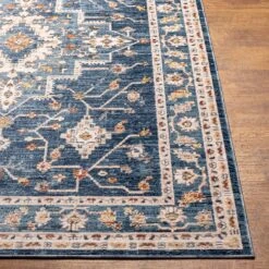 Artistic Weavers Truva Navy Vintage Medallion Area Rug 10 Artistic Weavers Truva Navy Vintage Medallion Area Rug -Artistic Weavers Artistic Weavers Truva Navy Vintage Medallion Area Rug 3