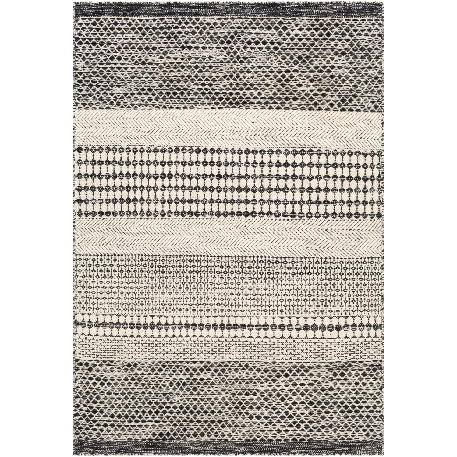 Artistic Weavers Artuqid Handmade Boho Geometric Wool Area Rug 3 Artistic Weavers Artuqid Handmade Boho Geometric Wool Area Rug - Image 3