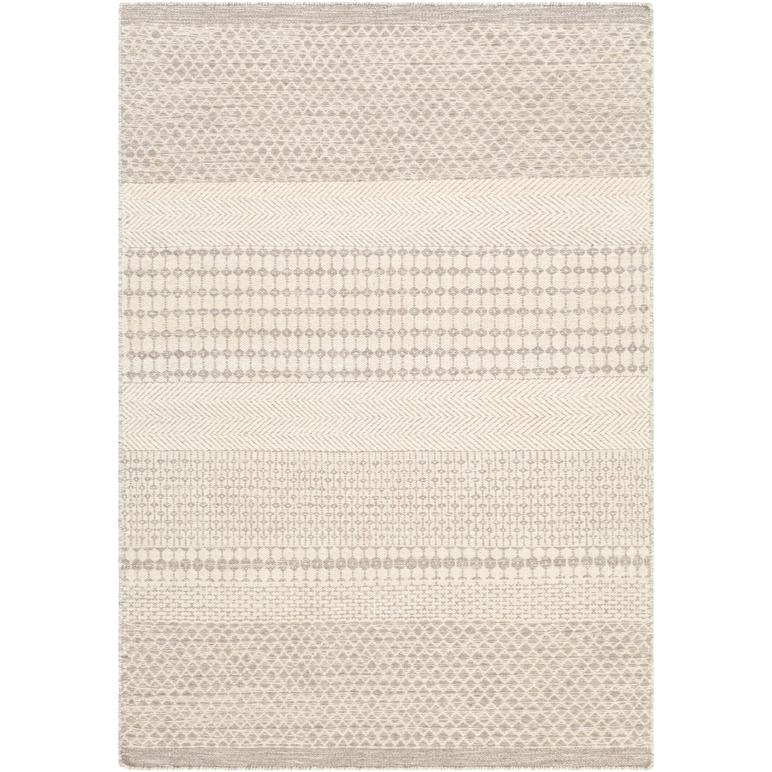 Artistic Weavers Artuqid Handmade Boho Geometric Wool Area Rug 5 Artistic Weavers Artuqid Handmade Boho Geometric Wool Area Rug - Image 5