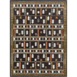 Artistic Weavers Arzamas Global Machine Washable Area Rug -Artistic Weavers Arzamas Global Machine Washable Area Rug 5