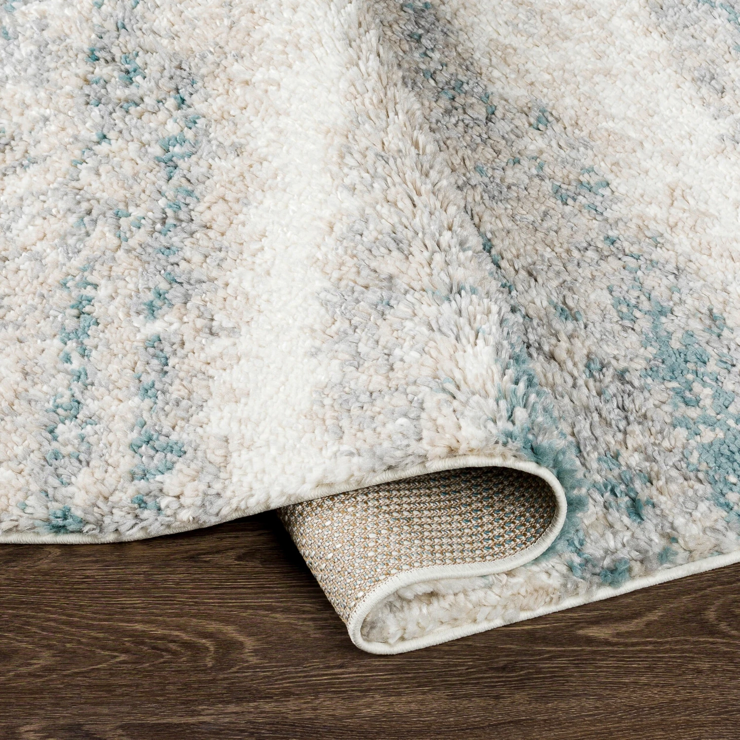 Artistic Weavers Asena Modern Abstract Plush Shag Area Rug 9 Artistic Weavers Asena Modern Abstract Plush Shag Area Rug - Image 9