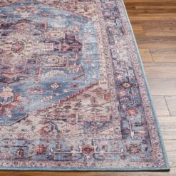 Artistic Weavers Aurore Distressed Medallion Printed Washable Area Rug -Artistic Weavers Aurore Distressed Medallion Printed Washable Area Rug 6