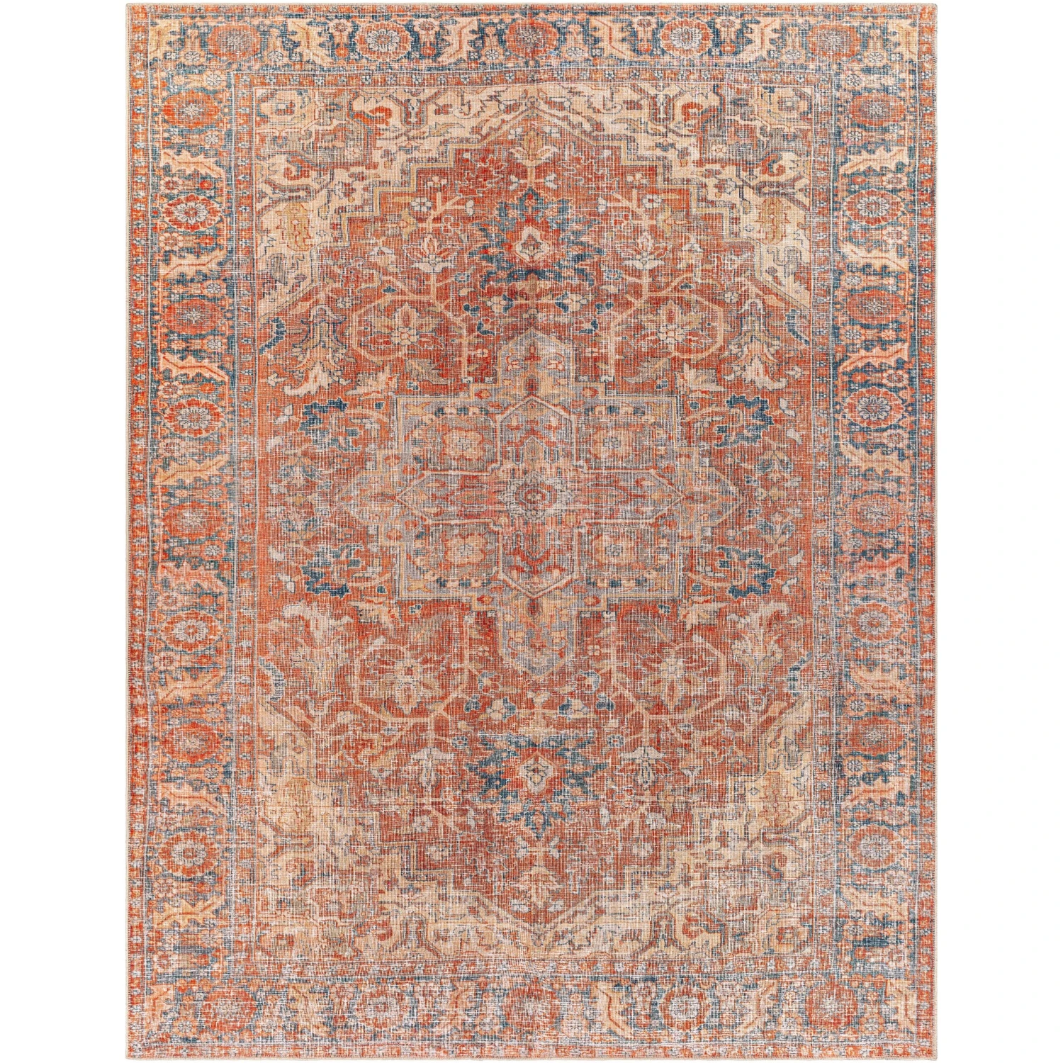 Artistic Weavers Balbinus Traditional Medallion Machine Washable Area Rug 11 Artistic Weavers Balbinus Traditional Medallion Machine Washable Area Rug - Image 11