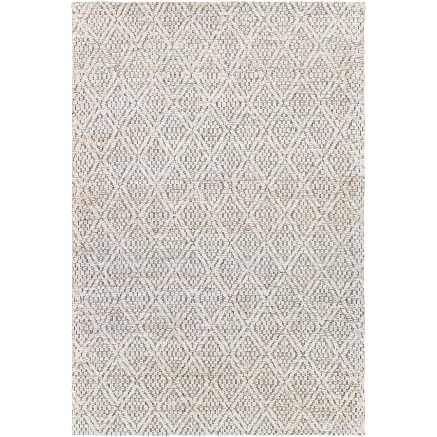 Artistic Weavers Barrow Diamond Bohemian Jute Area Rug 3 Artistic Weavers Barrow Diamond Bohemian Jute Area Rug - Image 3