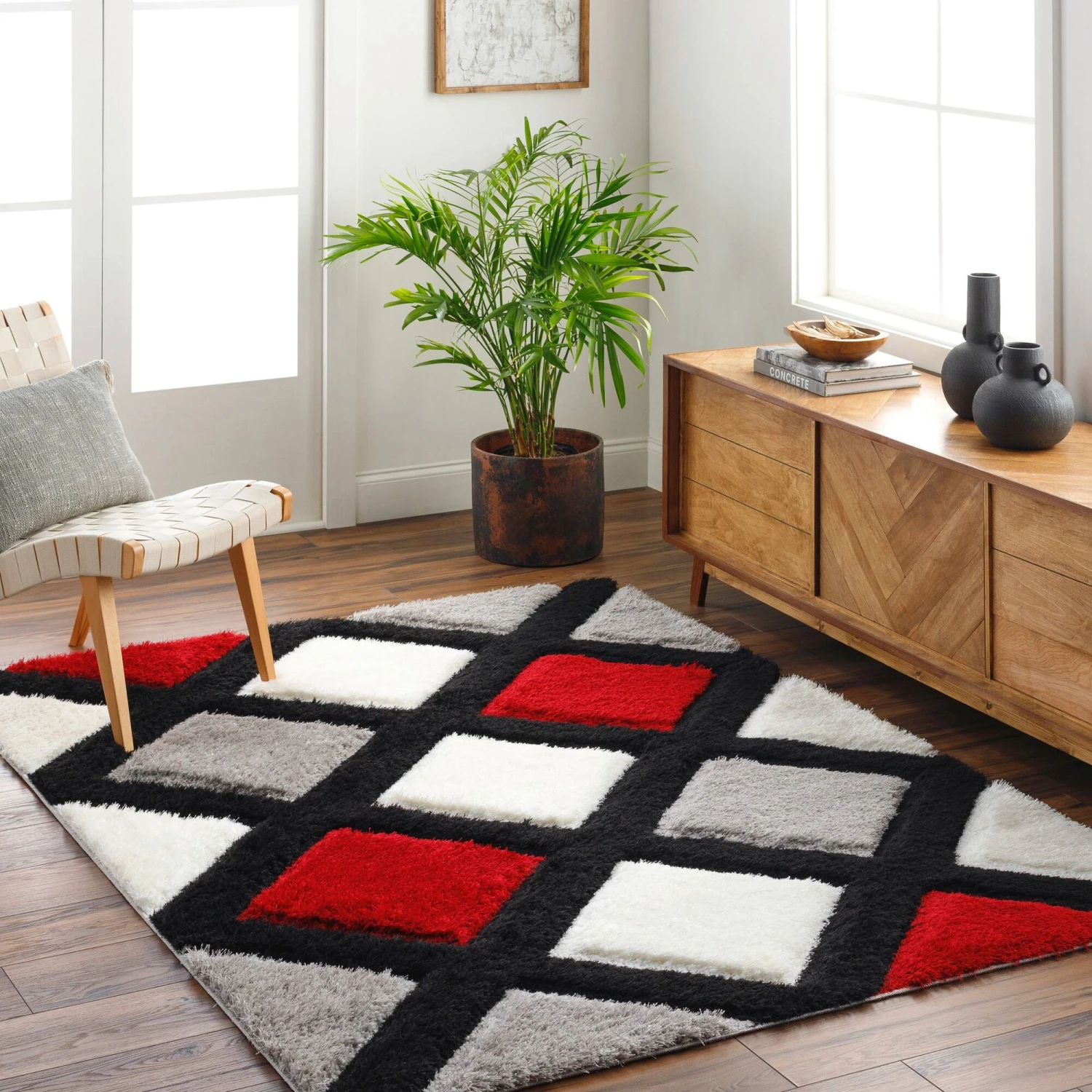 Artistic Weavers Bologna Casual Trellis Plush Area Rug 8 Artistic Weavers Bologna Casual Trellis Plush Area Rug - Image 8