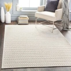 Artistic Weavers Brennah Indoor/ Outdoor Checkered Stripe Area Rug