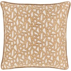 Artistic Weavers Brier Jacquard Mosaic 18-inch Throw Pillow Cover