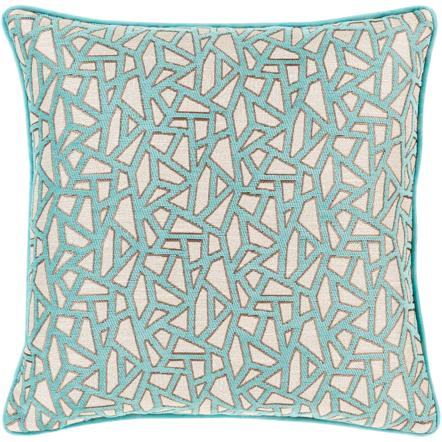 Artistic Weavers Brier Jacquard Mosaic 18-inch Throw Pillow Cover 3 Artistic Weavers Brier Jacquard Mosaic 18-inch Throw Pillow Cover - Image 3