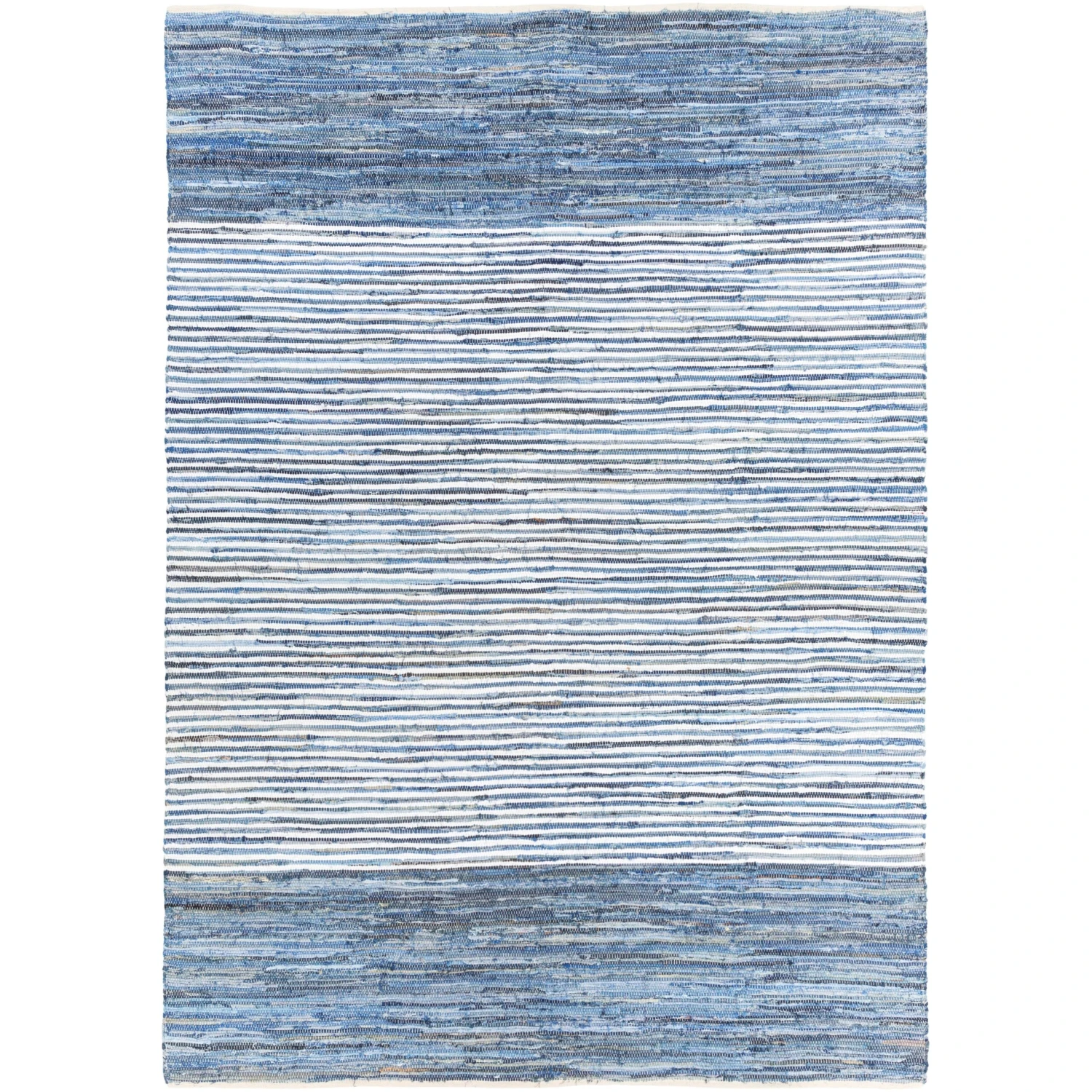 Artistic Weavers Carabello Handmade Casual Denim Stripe Area Rug 3 Artistic Weavers Carabello Handmade Casual Denim Stripe Area Rug - Image 3