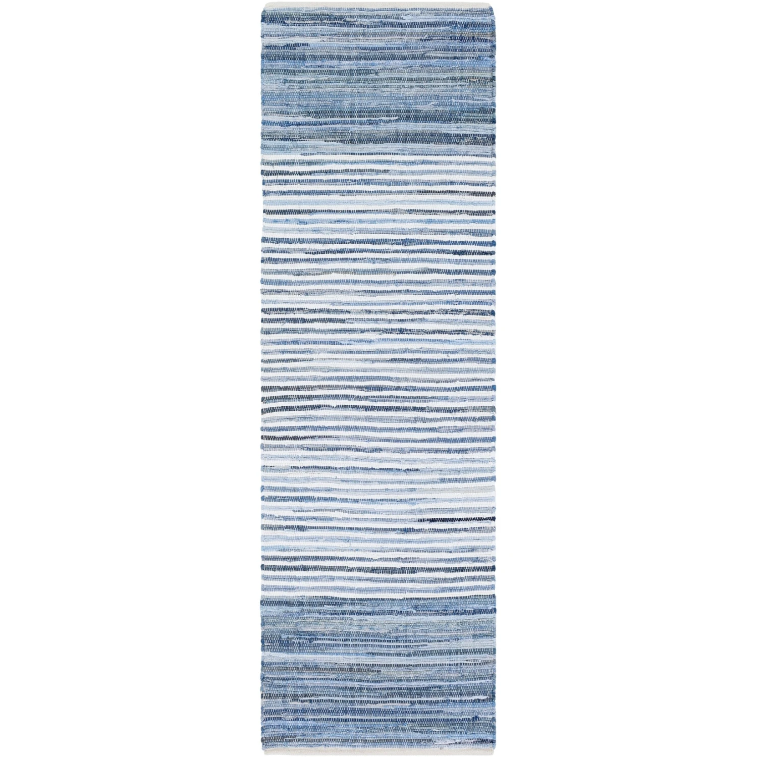 Artistic Weavers Carabello Handmade Casual Denim Stripe Area Rug 8 Artistic Weavers Carabello Handmade Casual Denim Stripe Area Rug - Image 8
