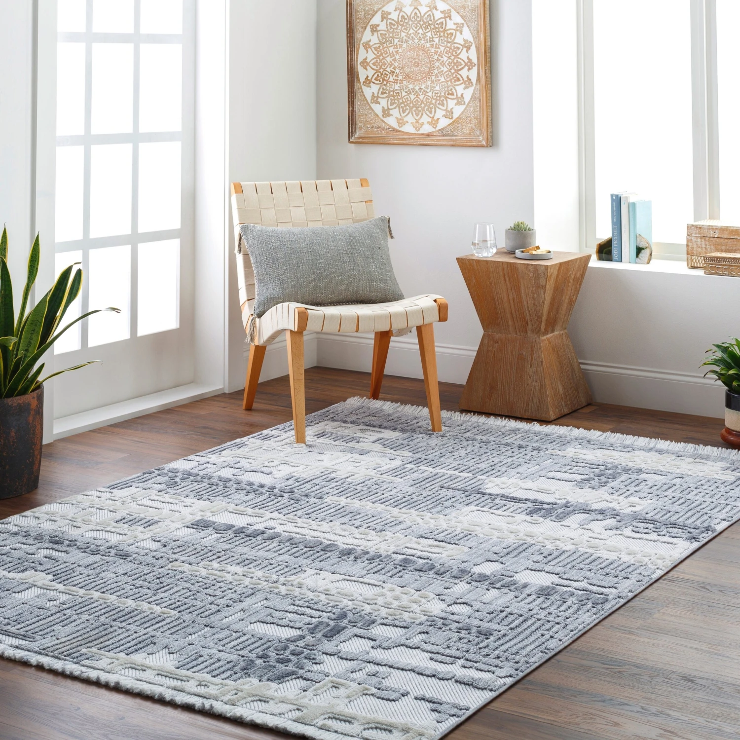 Artistic Weavers Ceda Modern Abstract Area Rug 2 Artistic Weavers Ceda Modern Abstract Area Rug - Image 2