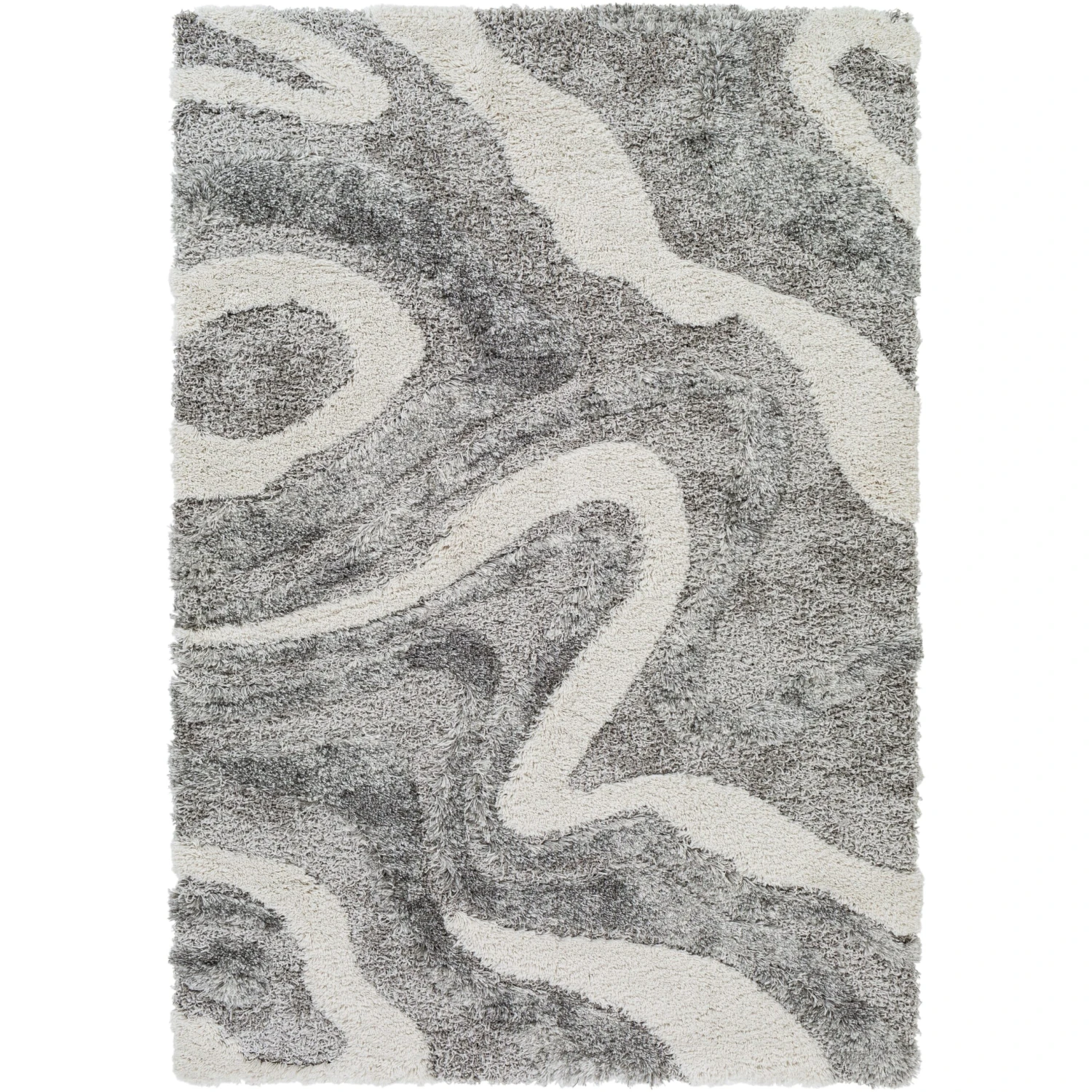 Artistic Weavers Corinne Modern Swirl Plush Shag Area Rug 7 Artistic Weavers Corinne Modern Swirl Plush Shag Area Rug - Image 7