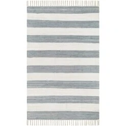 Artistic Weavers Cotone Handmade Casual Striped Area Rug -Artistic Weavers Cotone Handmade Casual Striped Area Rug 2
