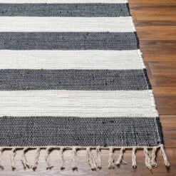 Artistic Weavers Cotone Handmade Casual Striped Area Rug -Artistic Weavers Cotone Handmade Casual Striped Area Rug 6