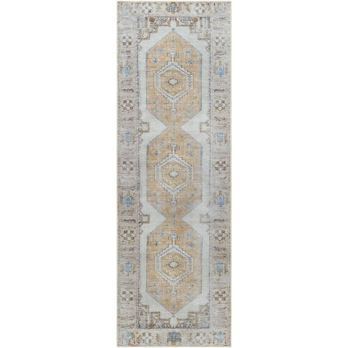 Artistic Weavers Courbet Vintage Medallion Printed Washable Area Rug 1 Artistic Weavers Courbet Vintage Medallion Printed Washable Area Rug
