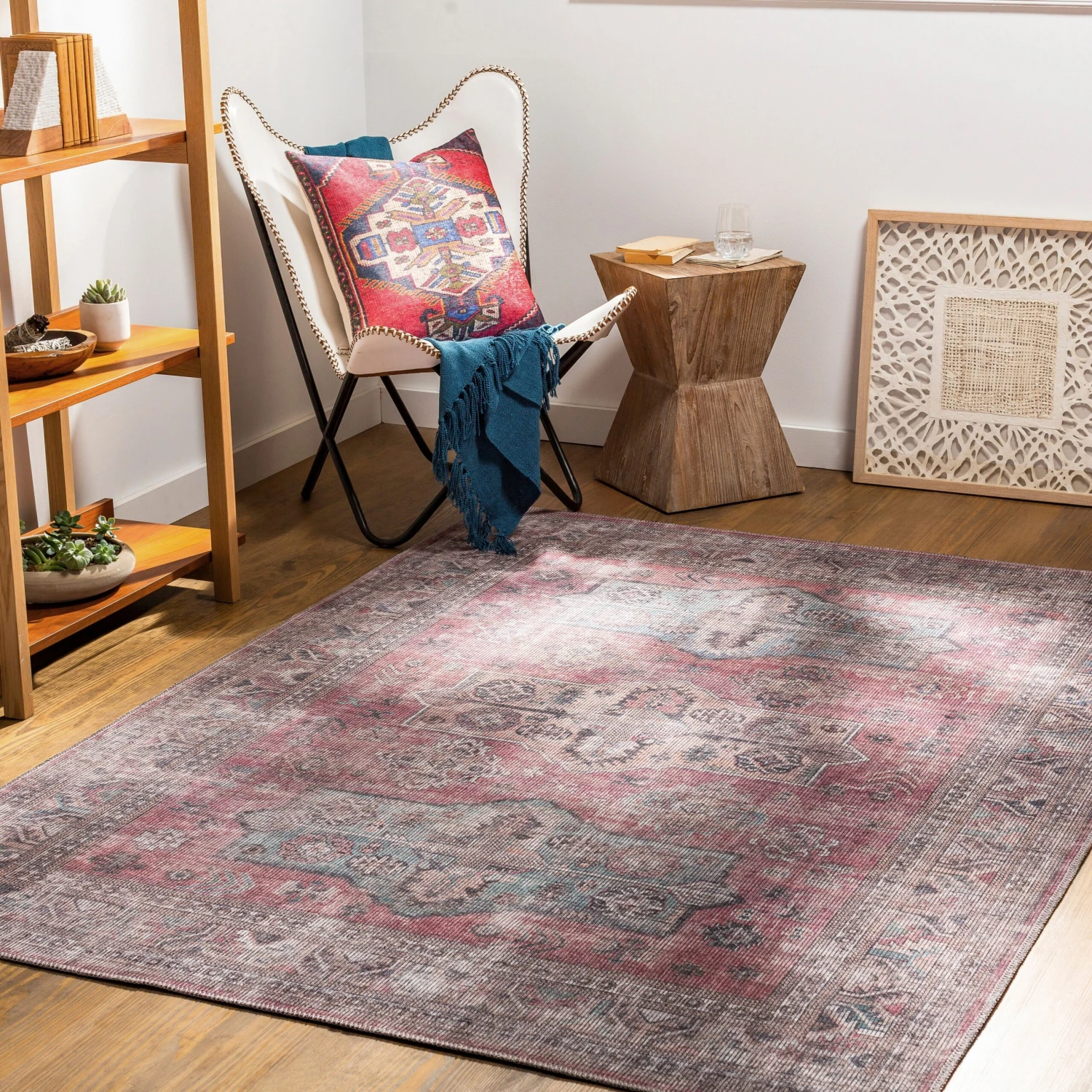 Artistic Weavers Dashiell Vintage Persian Printed Machine Washable Area Rug 2 Artistic Weavers Dashiell Vintage Persian Printed Machine Washable Area Rug - Image 2