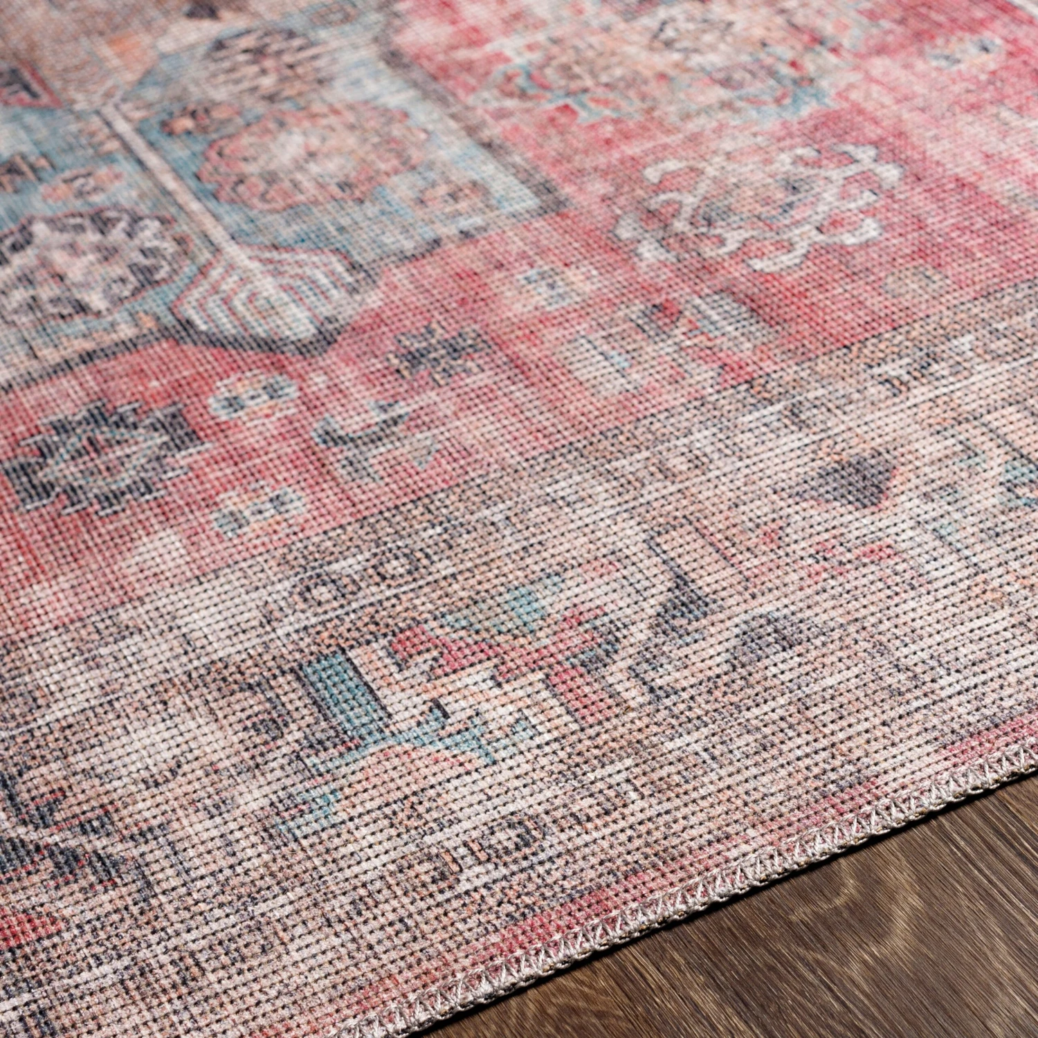 Artistic Weavers Dashiell Vintage Persian Printed Machine Washable Area Rug 6 Artistic Weavers Dashiell Vintage Persian Printed Machine Washable Area Rug - Image 6