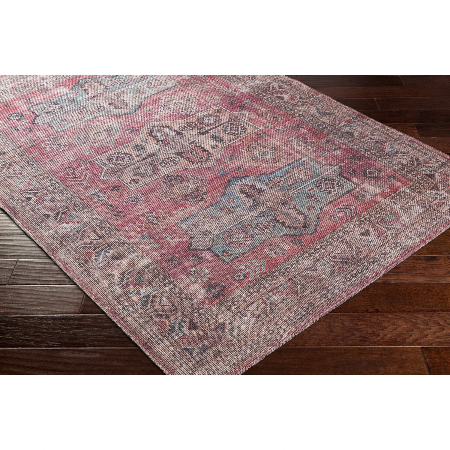 Artistic Weavers Dashiell Vintage Persian Printed Machine Washable Area Rug 8 Artistic Weavers Dashiell Vintage Persian Printed Machine Washable Area Rug - Image 8