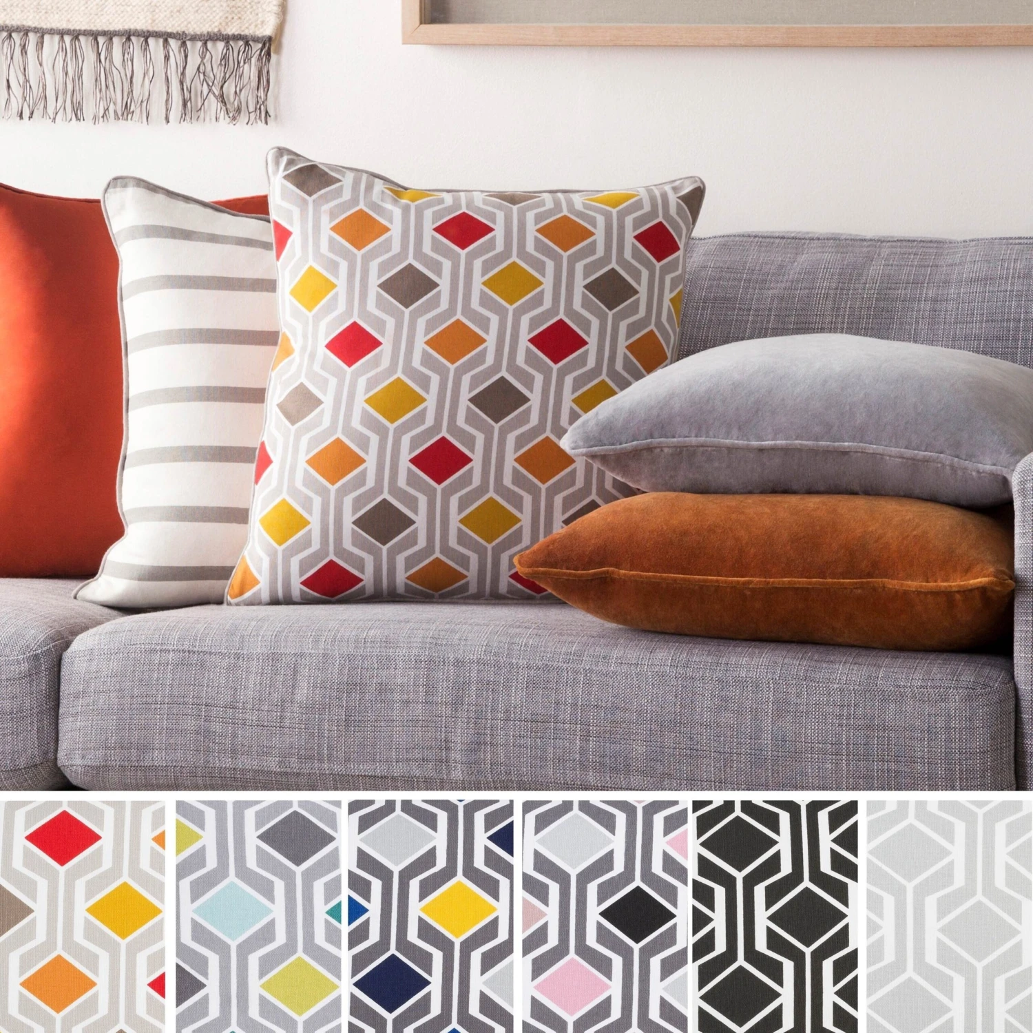 Artistic Weavers Decorative 18-inch Azusa Feather Down Or Polyester Filled Throw Pillow 2 Artistic Weavers Decorative 18-inch Azusa Feather Down Or Polyester Filled Throw Pillow - Image 2