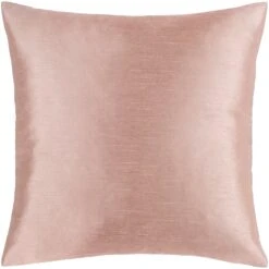 Artistic Weavers Decorative Chic 18-inch Square Solid Throw Pillow Cover With Poly Insert